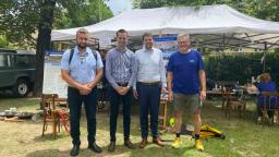 Meeting of Bosnian partners with Czech enviroment minister and director of the Czech Geological Survey