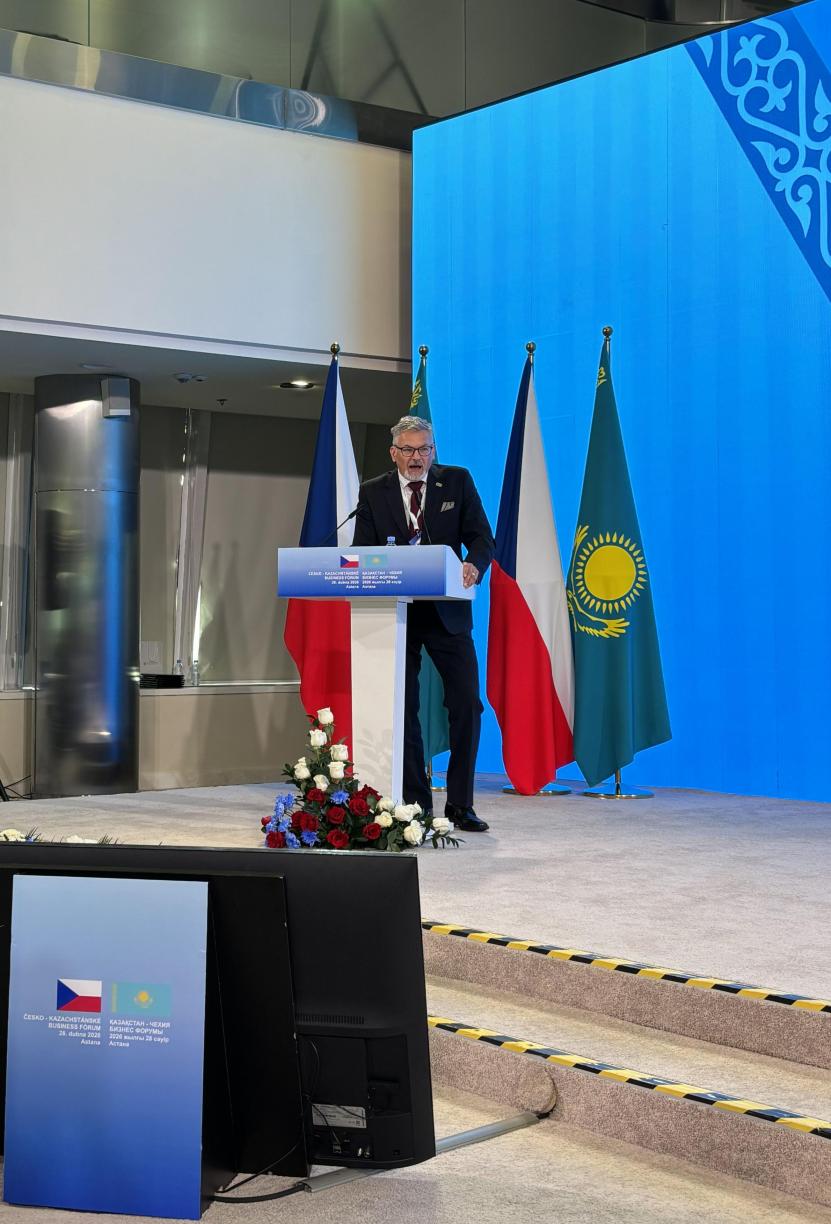ZV, vystoupení na business fóru v Astaně
