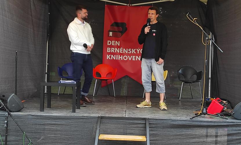 Představení knihovny ČGS návštěvníkům