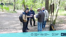 terénní workshop na sesuvu Dneboh