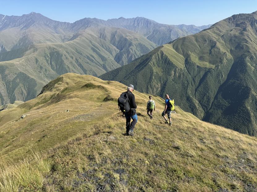 Geohazard mapping in the Khevsureti area
