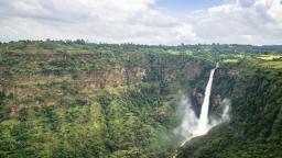 Ajora waterfalls in Wolayita Zone, southern Ethiopia