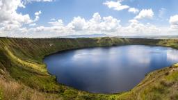 Budamada maar in Oromia, southern Ethiopia