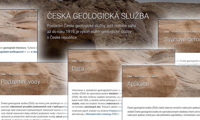 Nový web ČGS