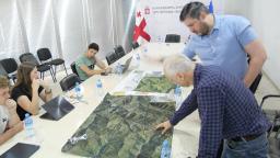 Preparation for landslide mapping in the Khevsureti area