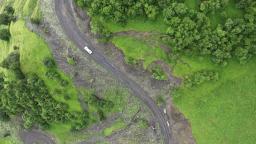 small landslide