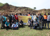 Participants of the mapping part in the Sukulu carbonatite Quarry, E Uganda, 2026. Foto V. Žáček, 